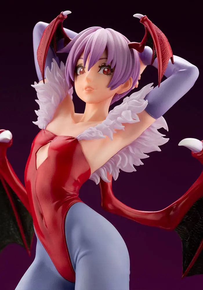 Darkstalkers Bishoujo 1/7 Lilith PVC szobor figura 22 cm termékfotó