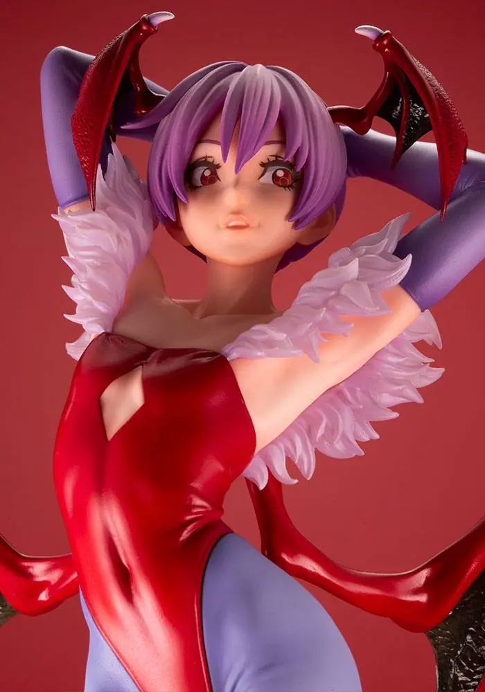 Darkstalkers Bishoujo 1/7 Lilith PVC szobor figura 22 cm termékfotó