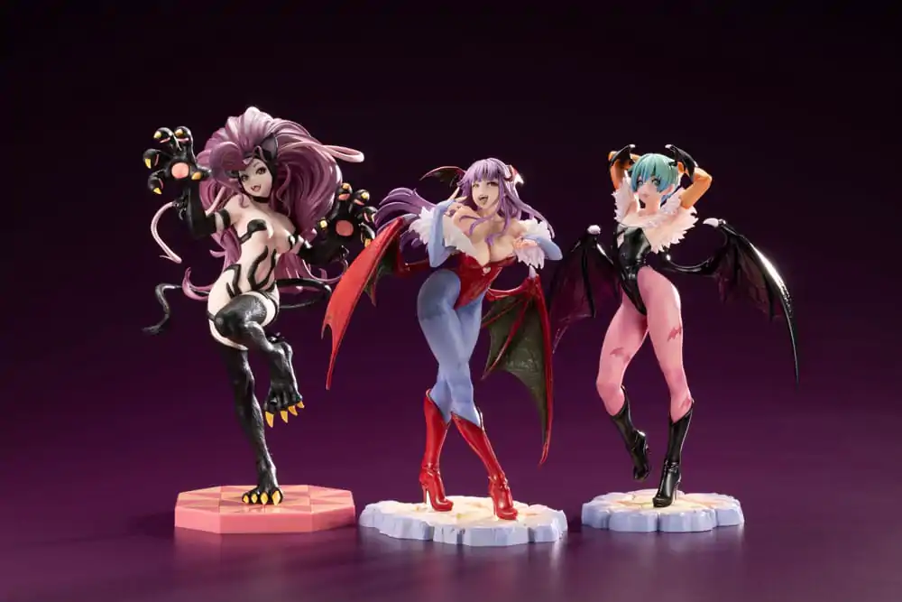 Darkstalkers Bishoujo 1/7 Lilith PVC szobor figura Limitált kiadás 22 cm termékfotó