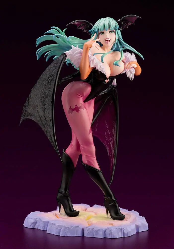 Darkstalkers Bishoujo 1/7 Morrigan PVC szobor figura 23 cm termékfotó