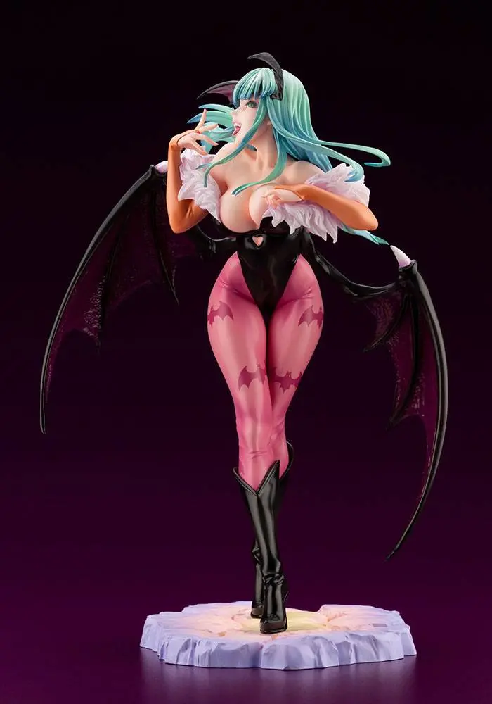 Darkstalkers Bishoujo 1/7 Morrigan PVC szobor figura 23 cm termékfotó