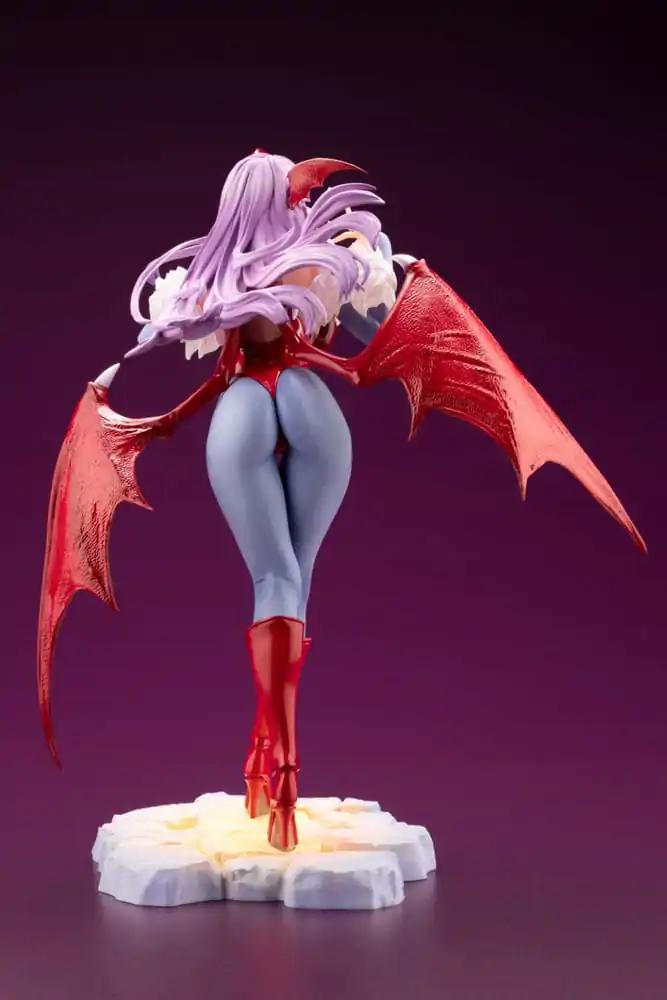 Darkstalkers Bishoujo 1/7 Morrigan PVC szobor figura Limitált kiadás 23 cm termékfotó