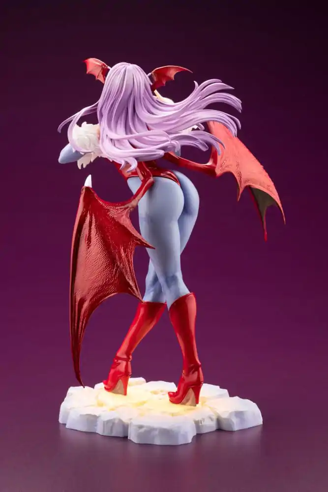 Darkstalkers Bishoujo 1/7 Morrigan PVC szobor figura Limitált kiadás 23 cm termékfotó