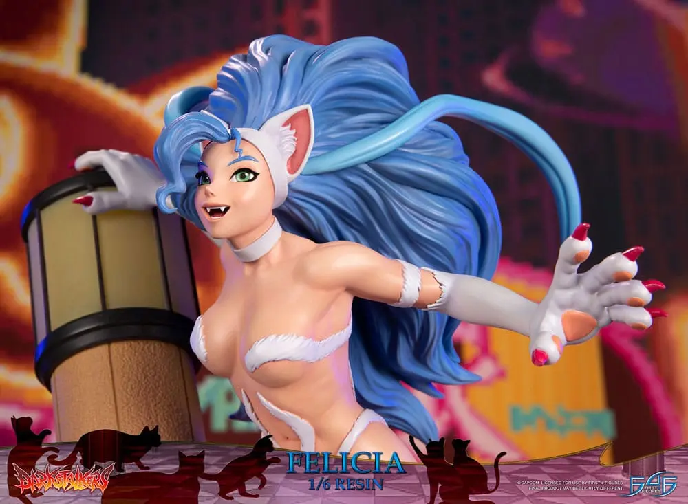 Darkstalkers Felicia szobor figura 40 cm termékfotó