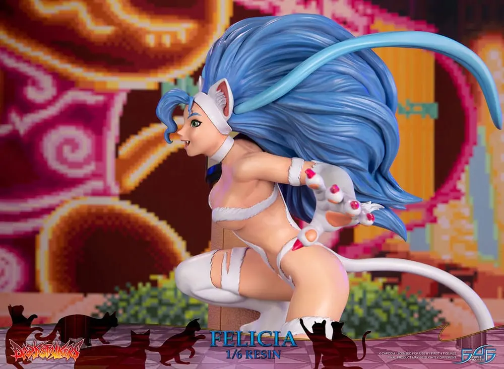 Darkstalkers Felicia szobor figura 40 cm termékfotó