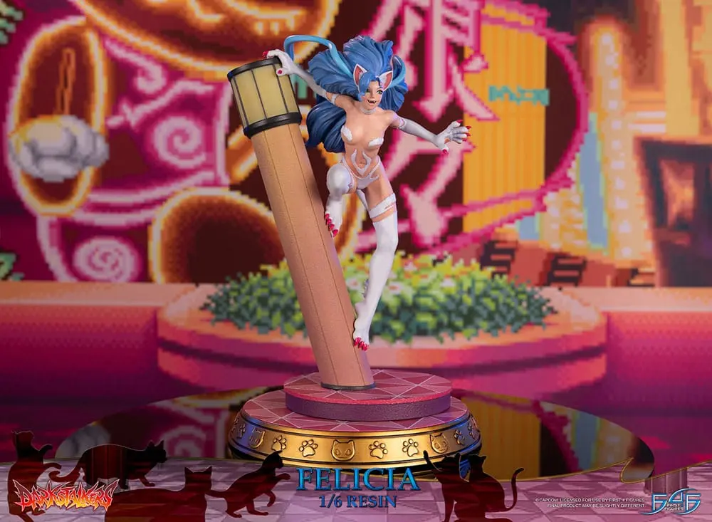 Darkstalkers Felicia szobor figura 40 cm termékfotó