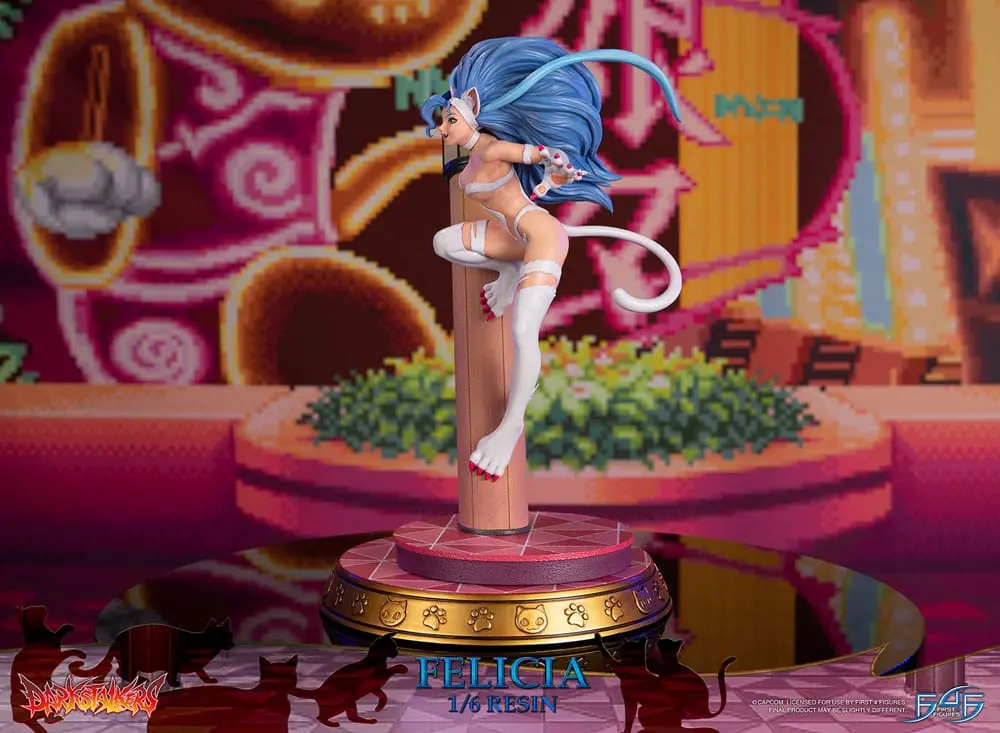 Darkstalkers Felicia szobor figura 40 cm termékfotó