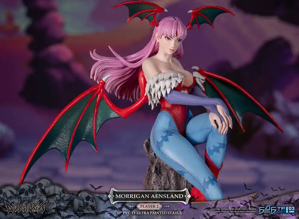 Darkstalkers Morrigan Aensland Player 2 Variant PVC szobor figura 25 cm termékfotó