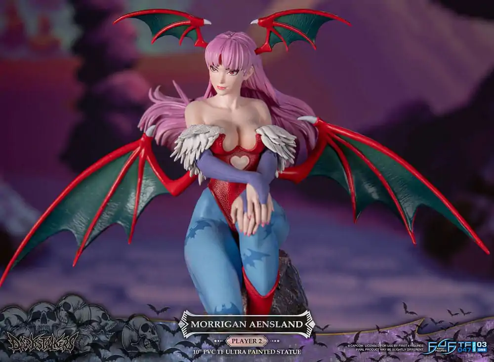 Darkstalkers Morrigan Aensland Player 2 Variant PVC szobor figura 25 cm termékfotó