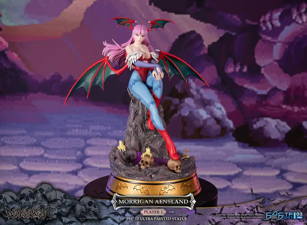 Darkstalkers Morrigan Aensland Player 2 Variant PVC szobor figura 25 cm termékfotó