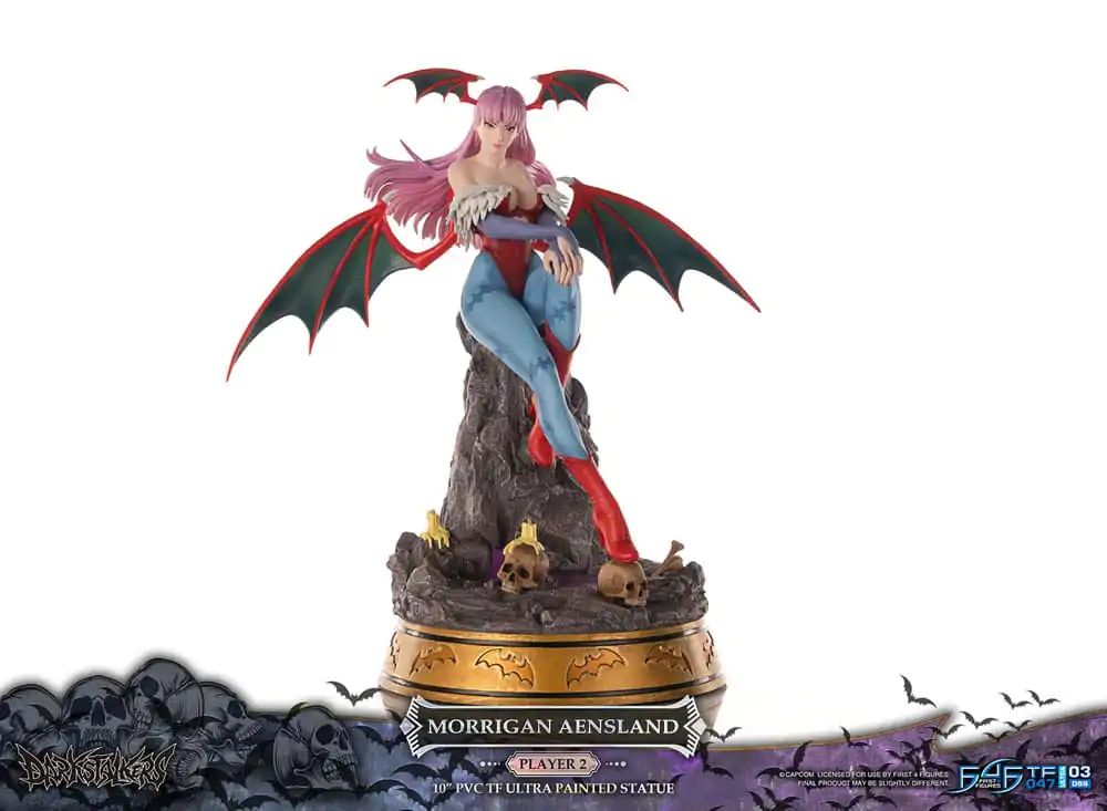 Darkstalkers Morrigan Aensland Player 2 Variant PVC szobor figura 25 cm termékfotó