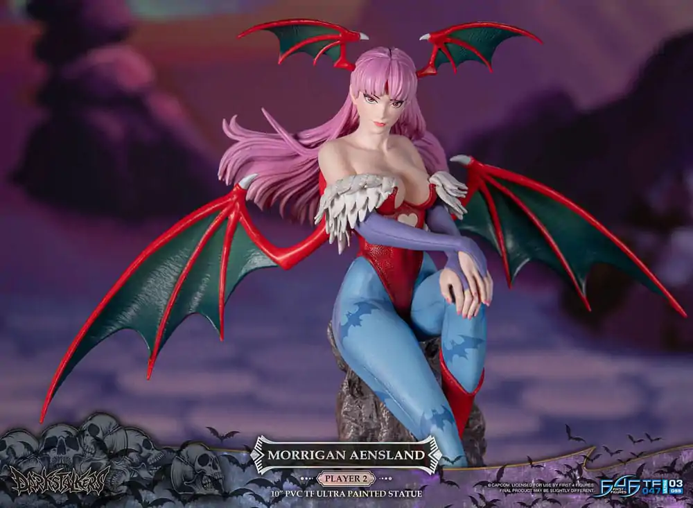 Darkstalkers Morrigan Aensland Player 2 Variant PVC szobor figura 25 cm termékfotó