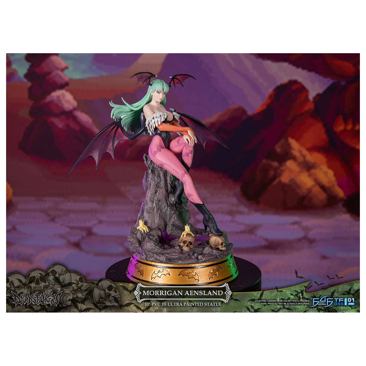 Darkstalkers Morrigan Aensland PVC szobor figura 25 cm termékfotó