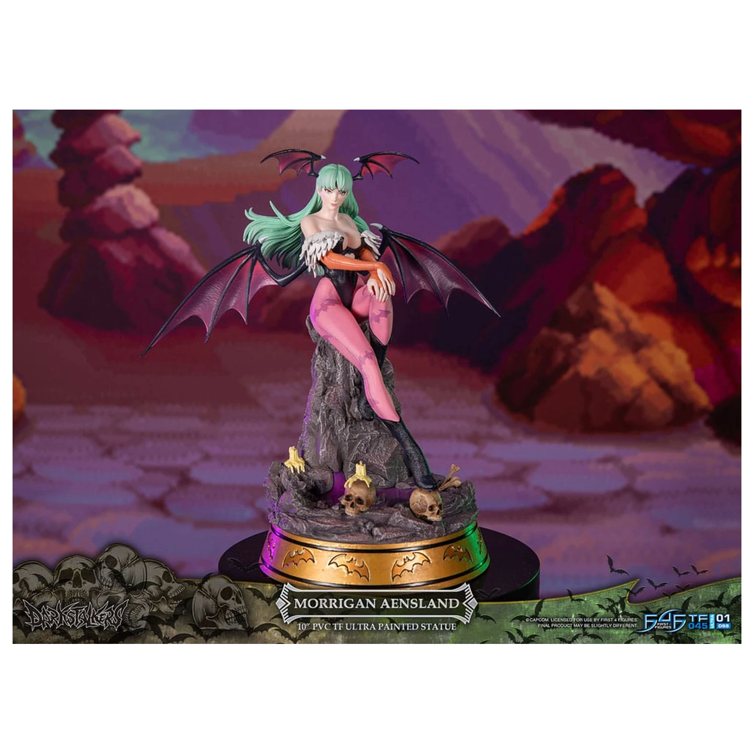 Darkstalkers Morrigan Aensland PVC szobor figura 25 cm termékfotó