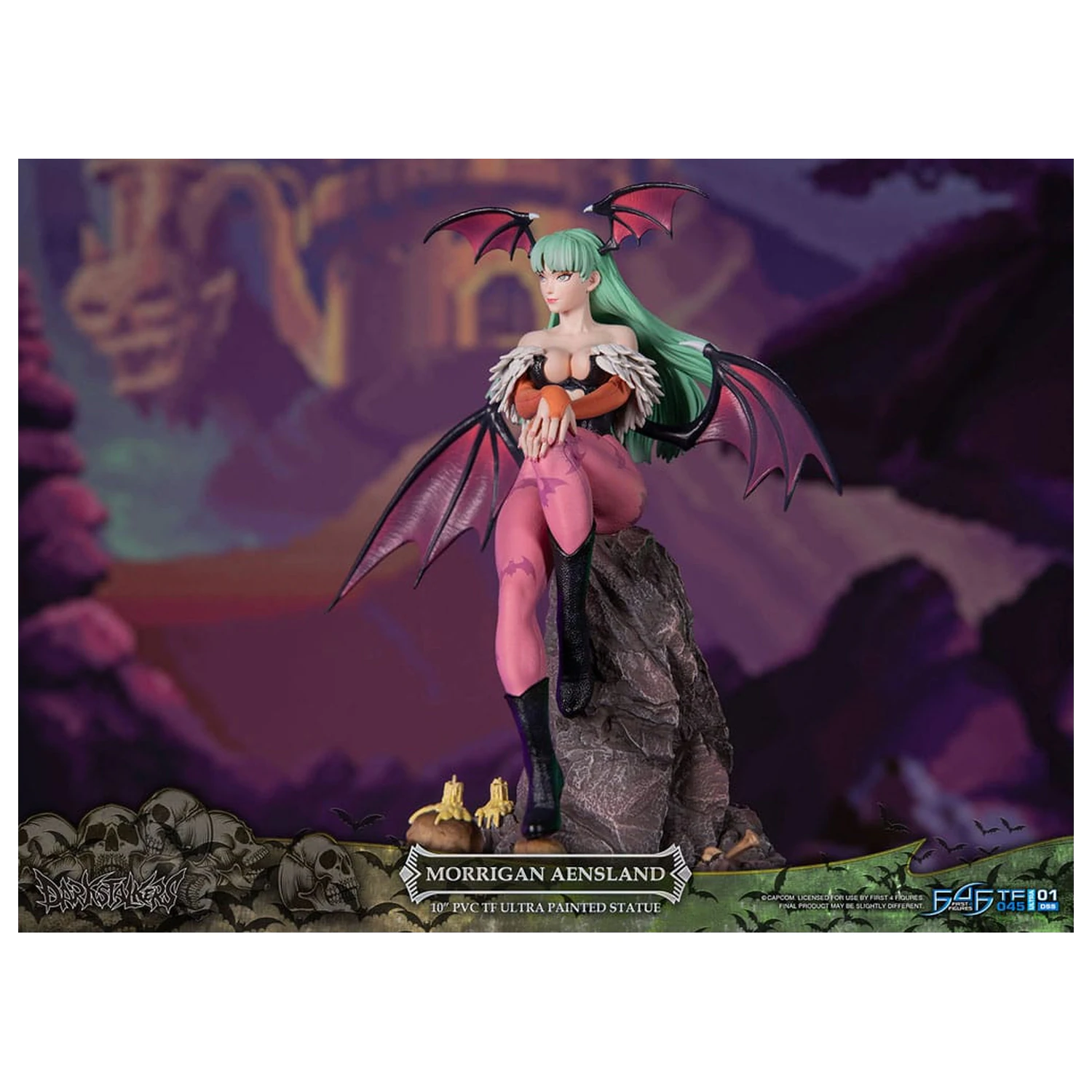 Darkstalkers Morrigan Aensland PVC szobor figura 25 cm termékfotó
