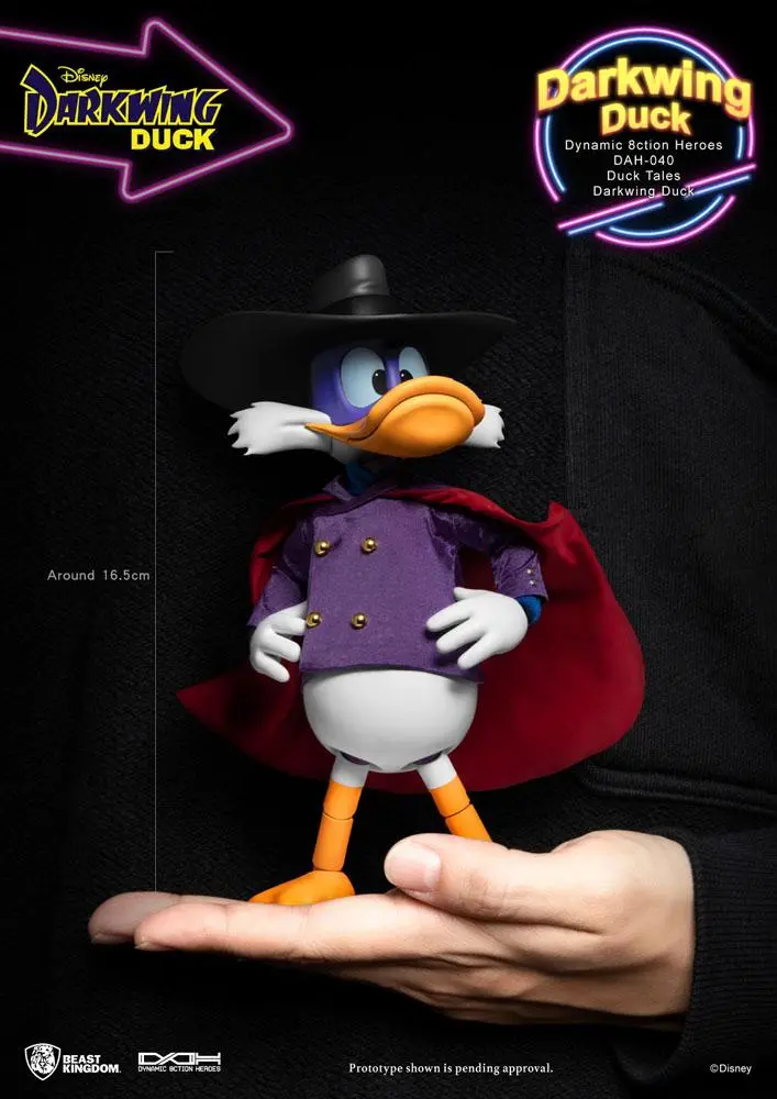 Darkwing Duck Dynamic 8ction Heroes 1/9 Darkwing Duck akciófigura 16 cm termékfotó