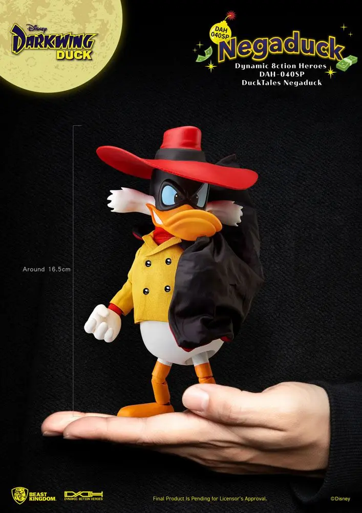 Darkwing Duck Dynamic 8ction Heroes 1/9 NegaDuck akciófigura 16 cm termékfotó