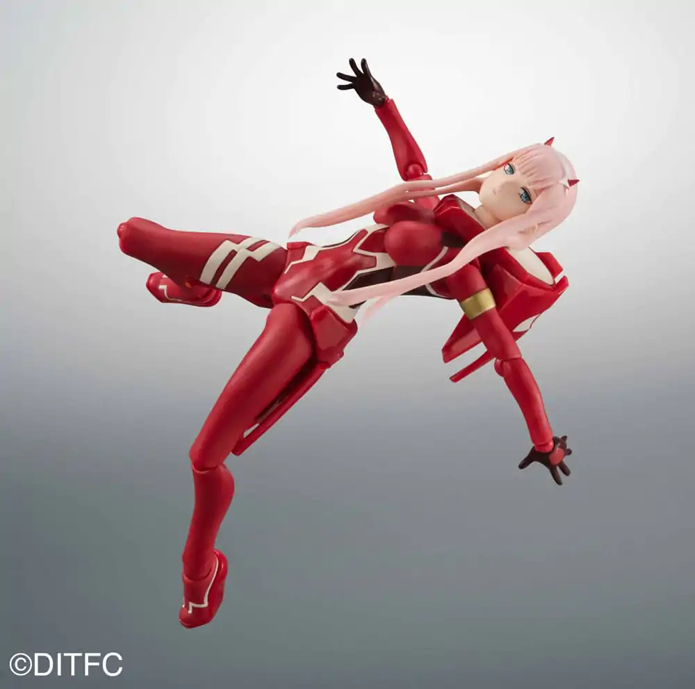 Darling in the Franxx S.H. Figuarts x The Robot Spirits Zero Two &amp; Strelizia 5th Anniversary akciófigura csomag 16 cm termékfotó