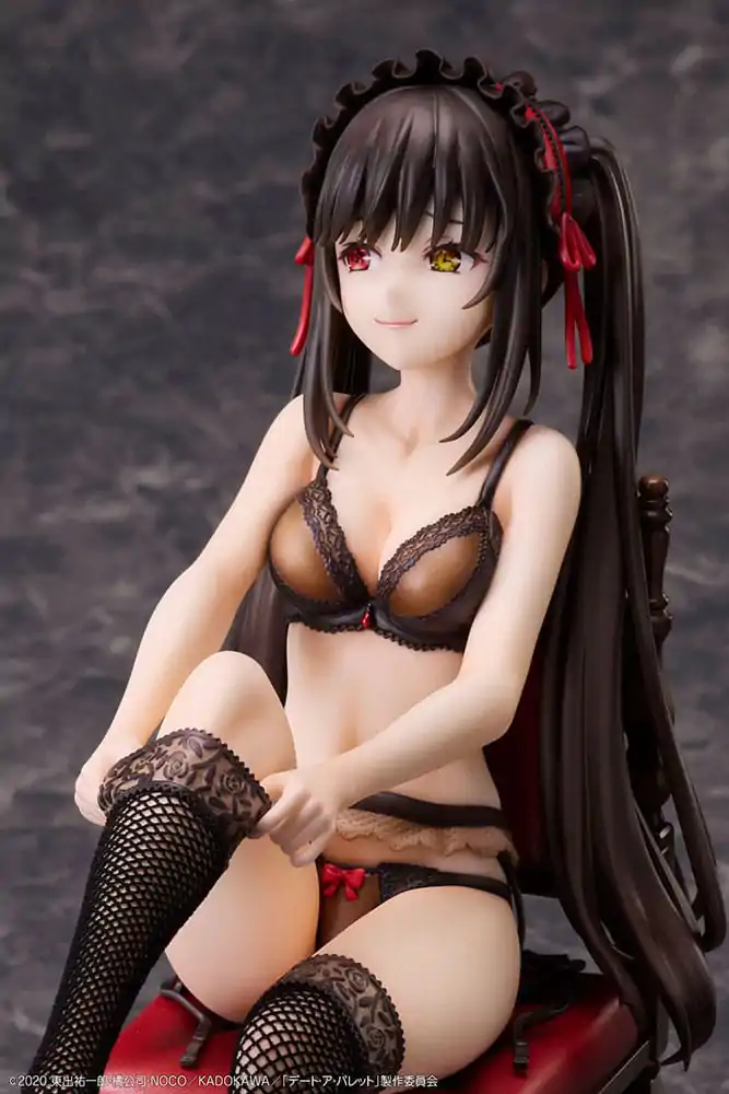 Date A Bullet 1/7 Kurumi Tokisaki & White Queen PVC szobor figurák 17 cm termékfotó