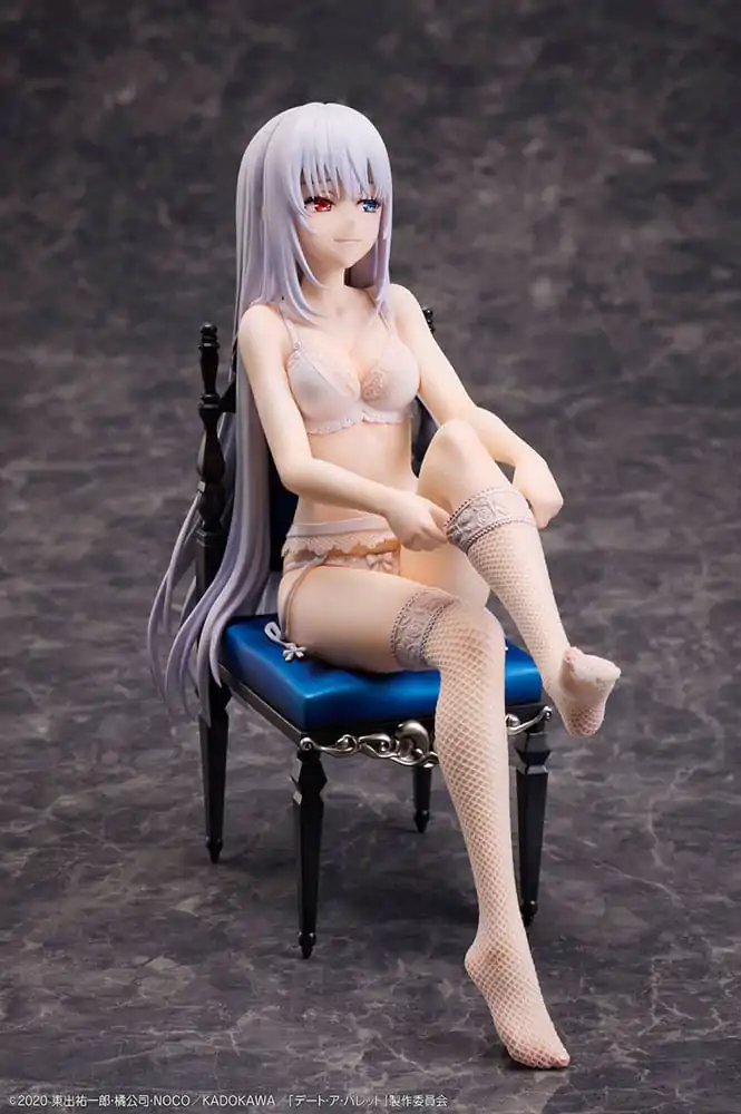 Date A Bullet 1/7 Kurumi Tokisaki & White Queen PVC szobor figurák 17 cm termékfotó