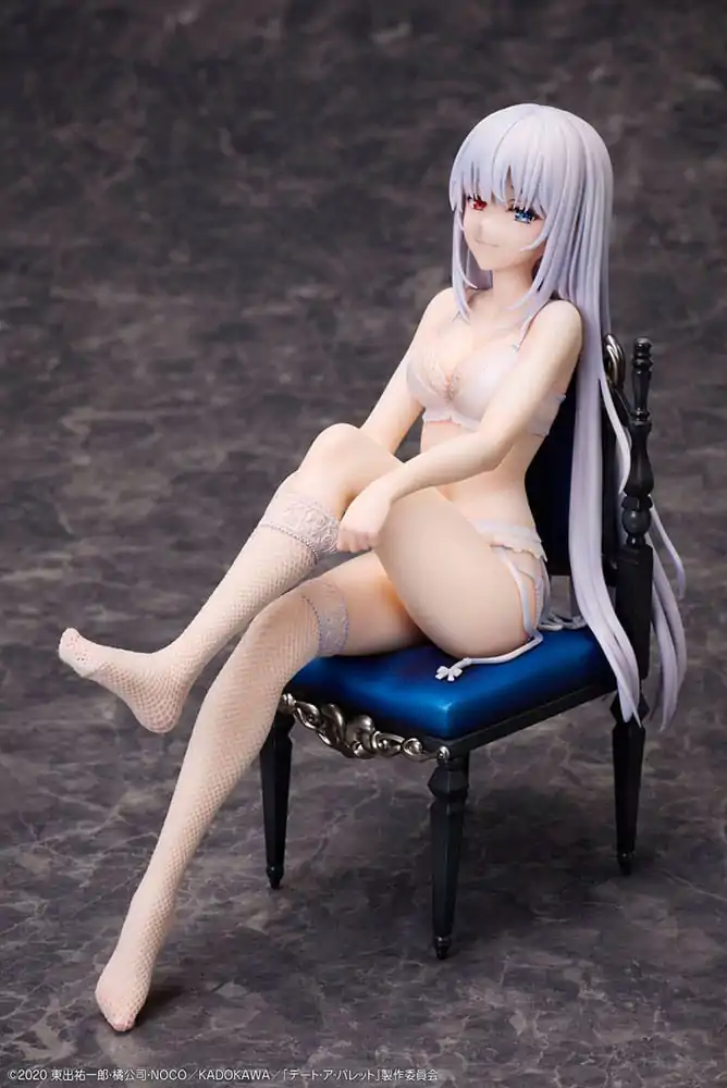 Date A Bullet 1/7 Kurumi Tokisaki & White Queen PVC szobor figurák 17 cm termékfotó