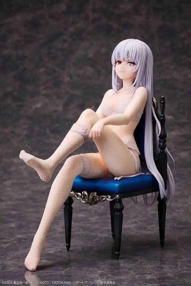 Date A Bullet 1/7 Kurumi Tokisaki & White Queen PVC szobor figurák 17 cm termékfotó