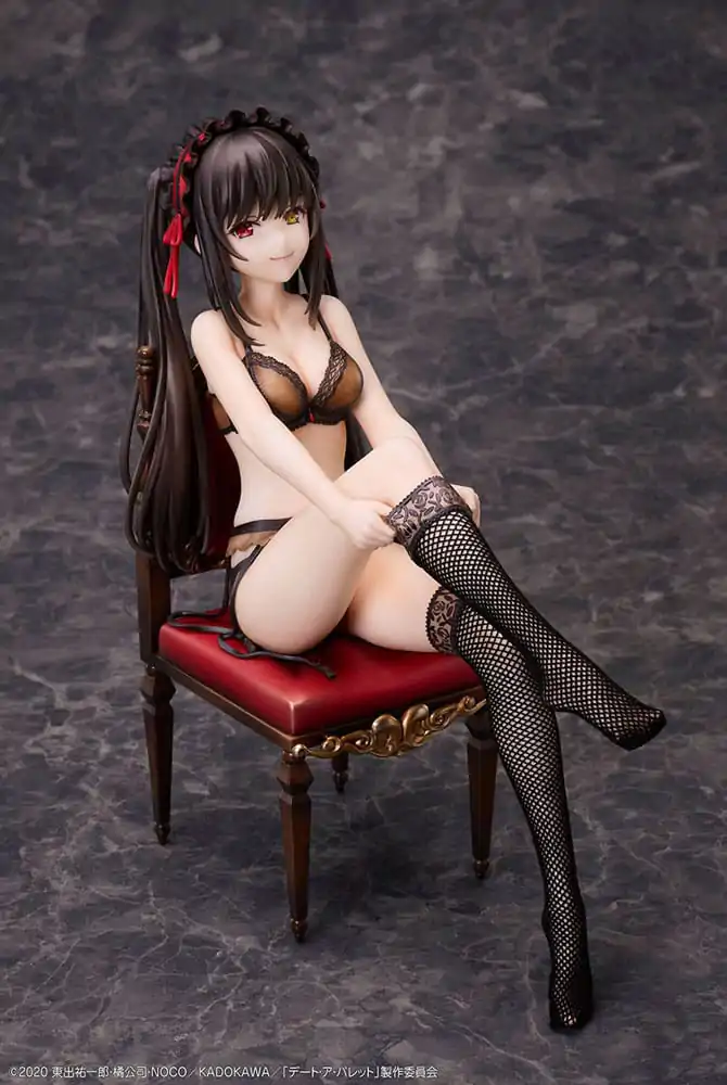 Date A Bullet 1/7 Kurumi Tokisaki & White Queen PVC szobor figurák 17 cm termékfotó