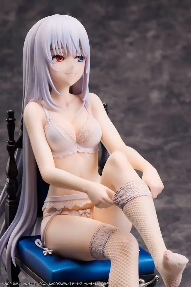 Date A Bullet 1/7 Kurumi Tokisaki & White Queen PVC szobor figurák 17 cm termékfotó