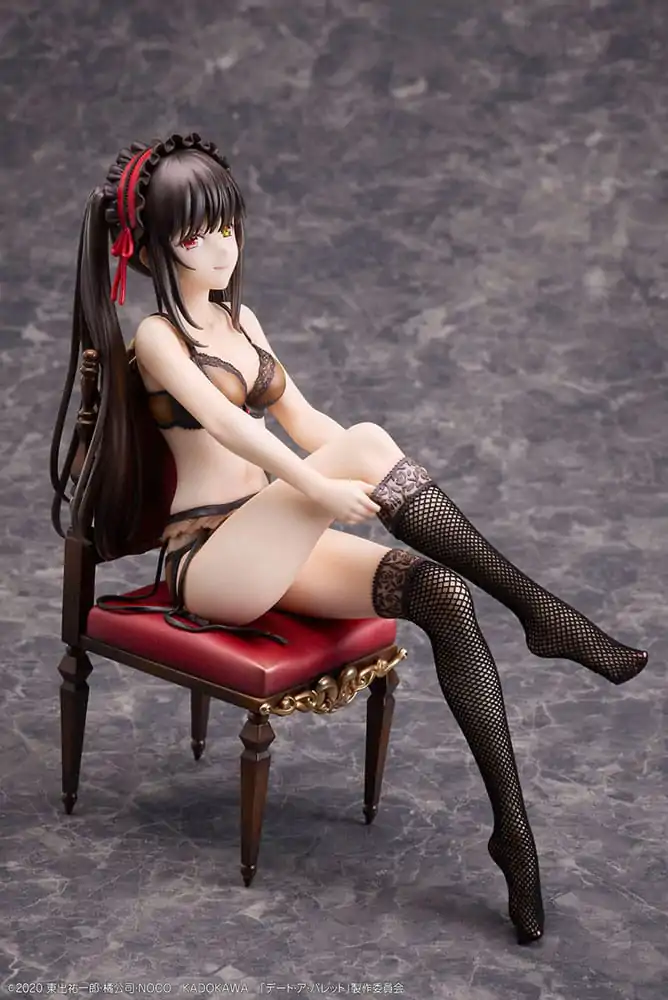 Date A Bullet 1/7 Kurumi Tokisaki & White Queen PVC szobor figurák 17 cm termékfotó