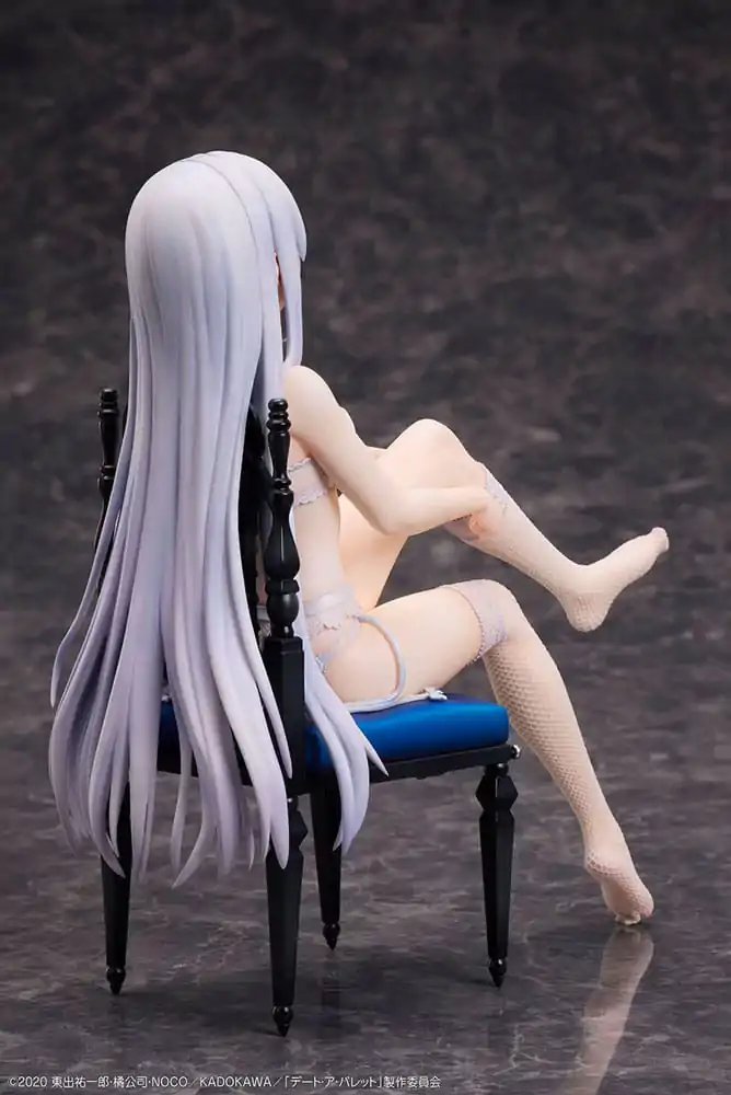 Date A Bullet 1/7 Kurumi Tokisaki & White Queen PVC szobor figurák 17 cm termékfotó