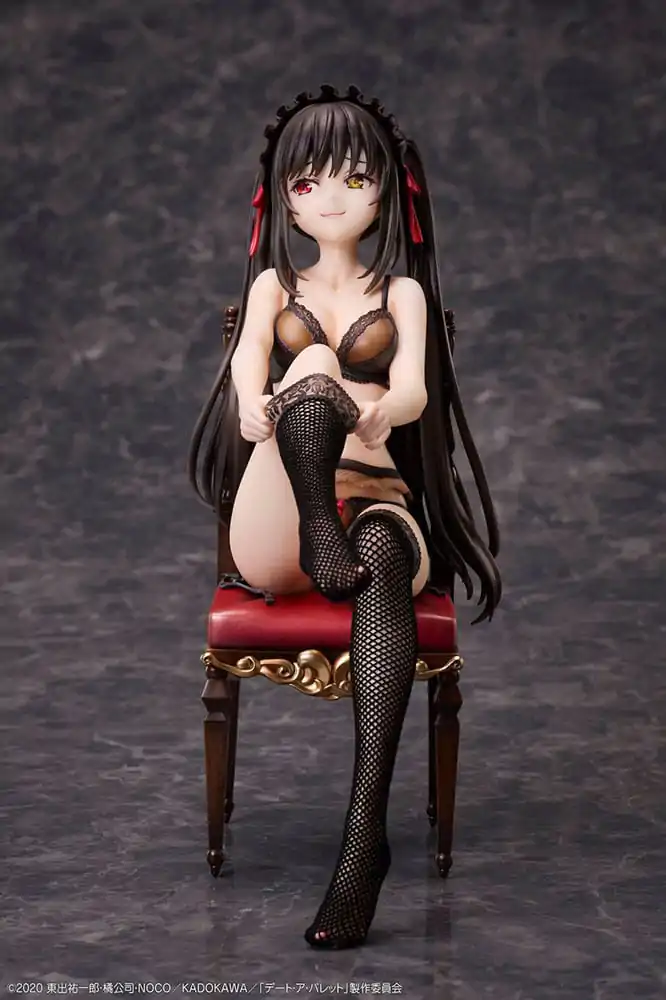 Date A Bullet 1/7 Kurumi Tokisaki & White Queen PVC szobor figurák 17 cm termékfotó