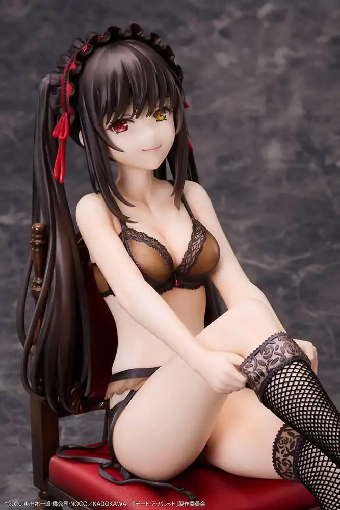 Date A Bullet 1/7 Kurumi Tokisaki & White Queen PVC szobor figurák 17 cm termékfotó