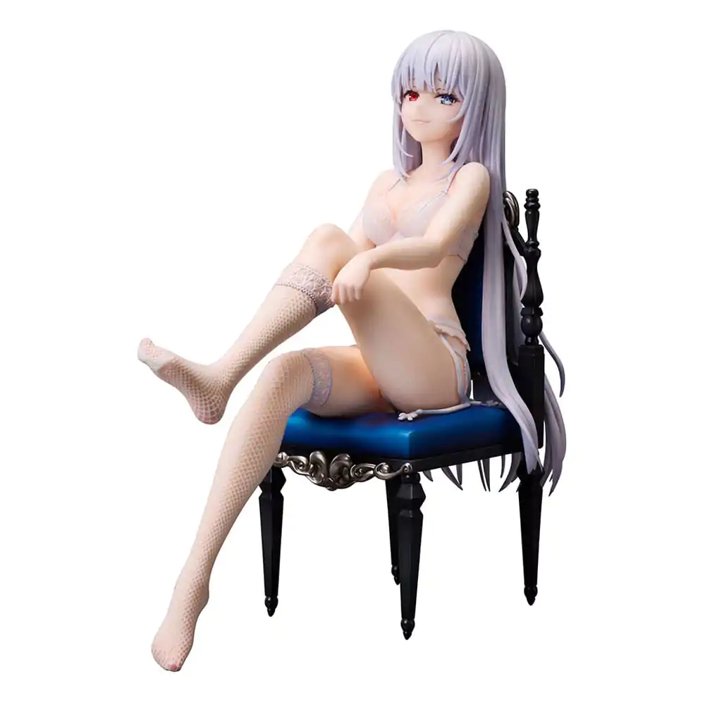 Date a Bullet 1/7 White Queen PVC szobor figura 17 cm termékfotó