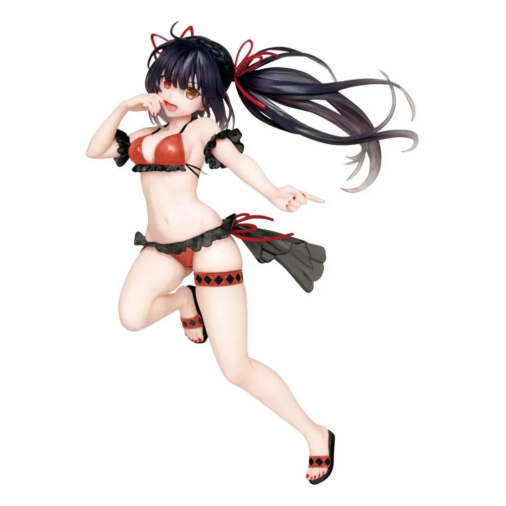 Date A Bullet Coreful Kurumi Tokisaki Swimsuit Ver. Renewal PVC szobor figura 20 cm termékfotó