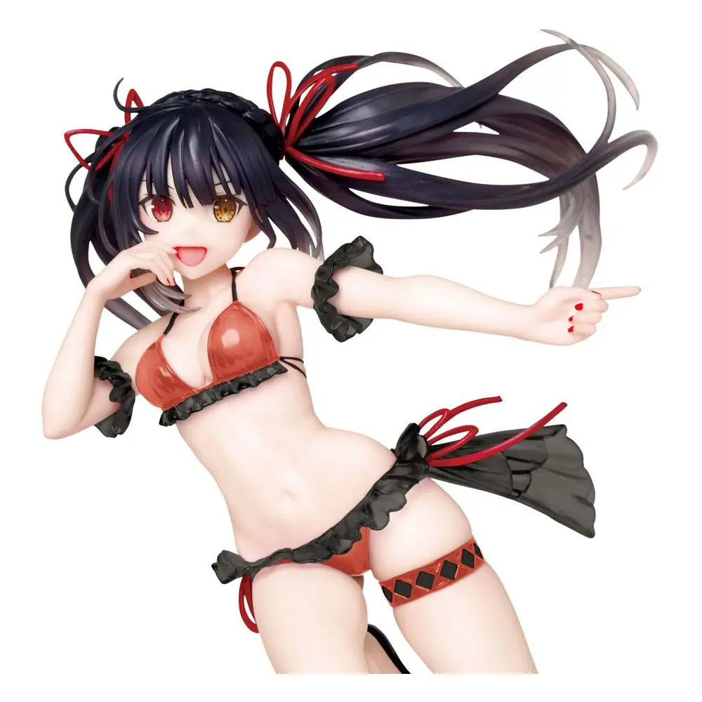 Date A Bullet Coreful Kurumi Tokisaki Swimsuit Ver. Renewal PVC szobor figura 20 cm termékfotó
