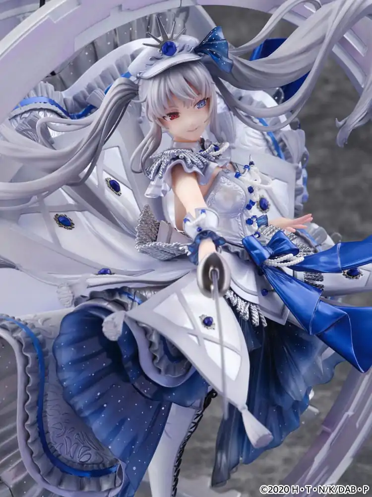 Date A Bullet SHIBUYA SCRAMBLE figura 1/7 The White Queen -Royal Blue Sapphire Dress Ver. PVC szobor figura 33 cm termékfotó