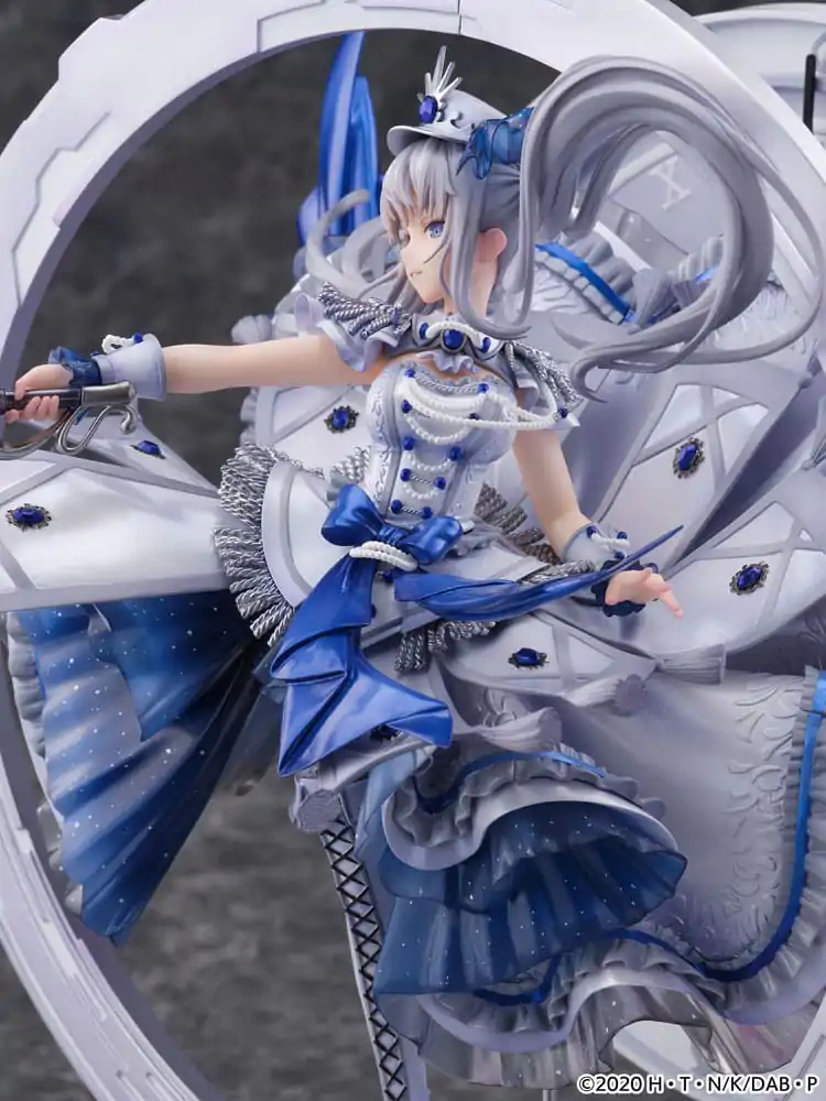 Date A Bullet SHIBUYA SCRAMBLE figura 1/7 The White Queen -Royal Blue Sapphire Dress Ver. PVC szobor figura 33 cm termékfotó