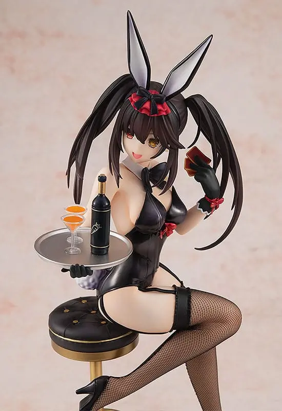 Date A Live 1/7 Kurumi Tokisaki: Black Bunny Ver. szobor figura 26 cm termékfotó