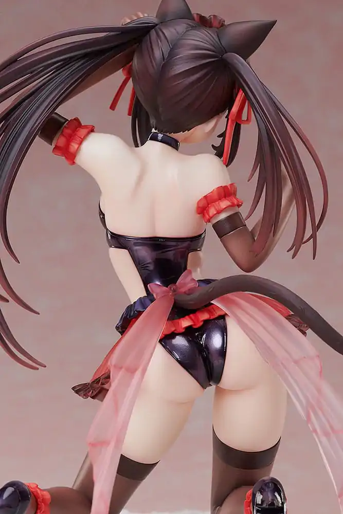 Date A Live 1/7 Kurumi Tokisaki Cat Ears Ver. szobor figura 17 cm termékfotó