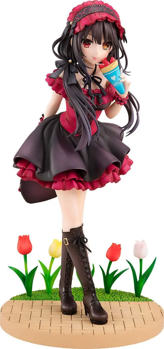 Date A Live 1/7 Kurumi Tokisaki Date Ver. szobor figura 21 cm termékfotó