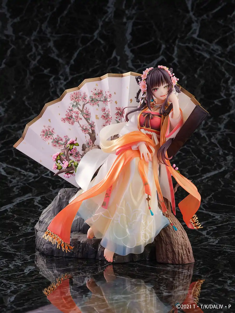 Date A Live 1/7 Kurumi Tokisaki Hanfu Ver. szobor figura 21 cm termékfotó