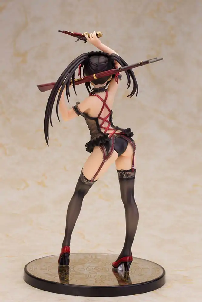 Date A Live 1/7 Kurumi Tokisaki Lingerie Ver. Black Special Edition szobor figura 24 cm termékfotó