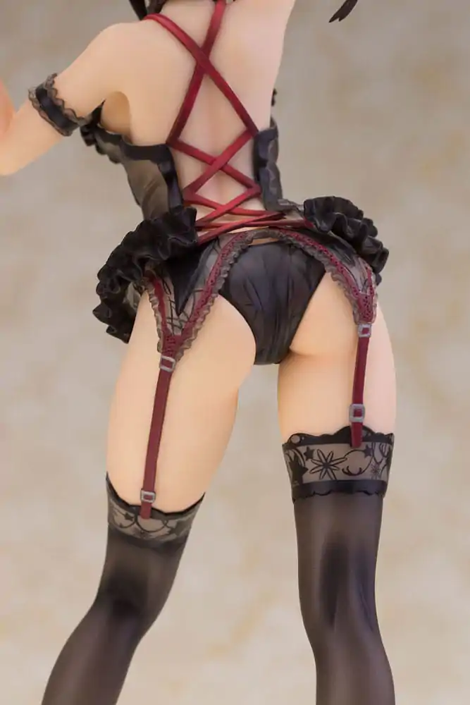 Date A Live 1/7 Kurumi Tokisaki Lingerie Ver. Black Special Edition szobor figura 24 cm termékfotó