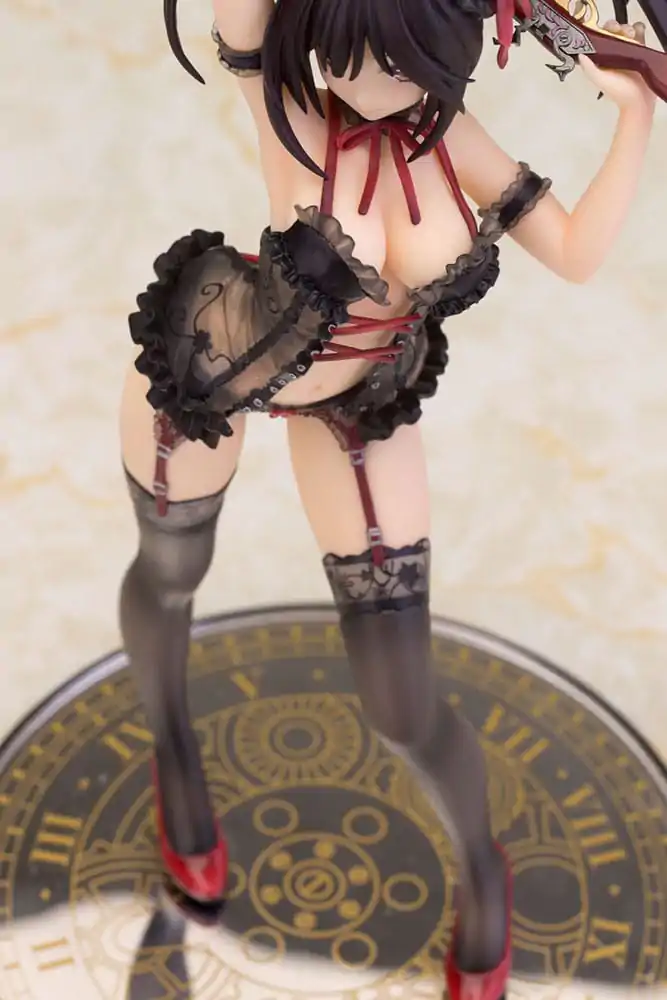 Date A Live 1/7 Kurumi Tokisaki Lingerie Ver. Black Special Edition szobor figura 24 cm termékfotó