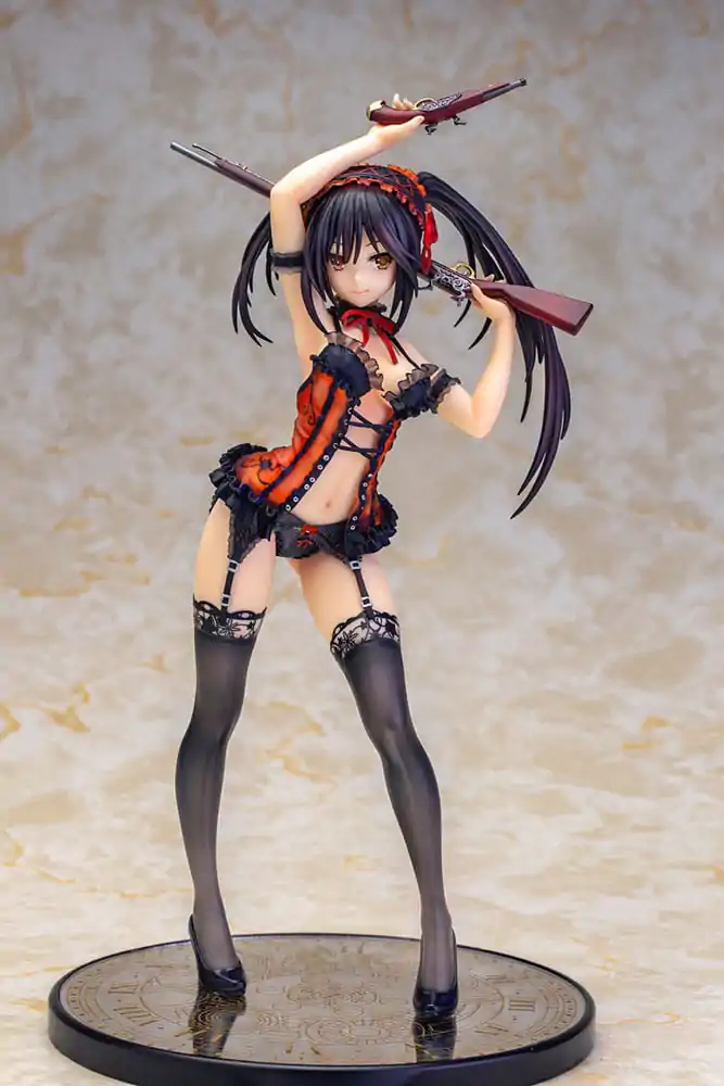 Date A Live 1/7 Kurumi Tokisaki Lingerie Ver. szobor figura 24 cm termékfotó