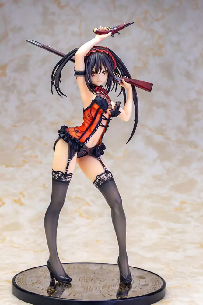 Date A Live 1/7 Kurumi Tokisaki Lingerie Ver. szobor figura 24 cm termékfotó