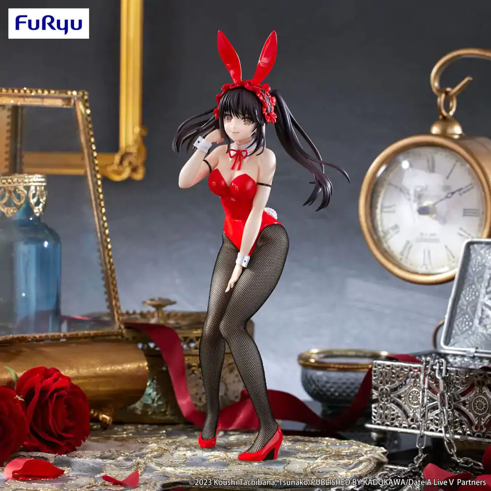 Date A Live BiCute Bunnies Kurumi Tokisak PVC szobor figura 29 cm termékfotó