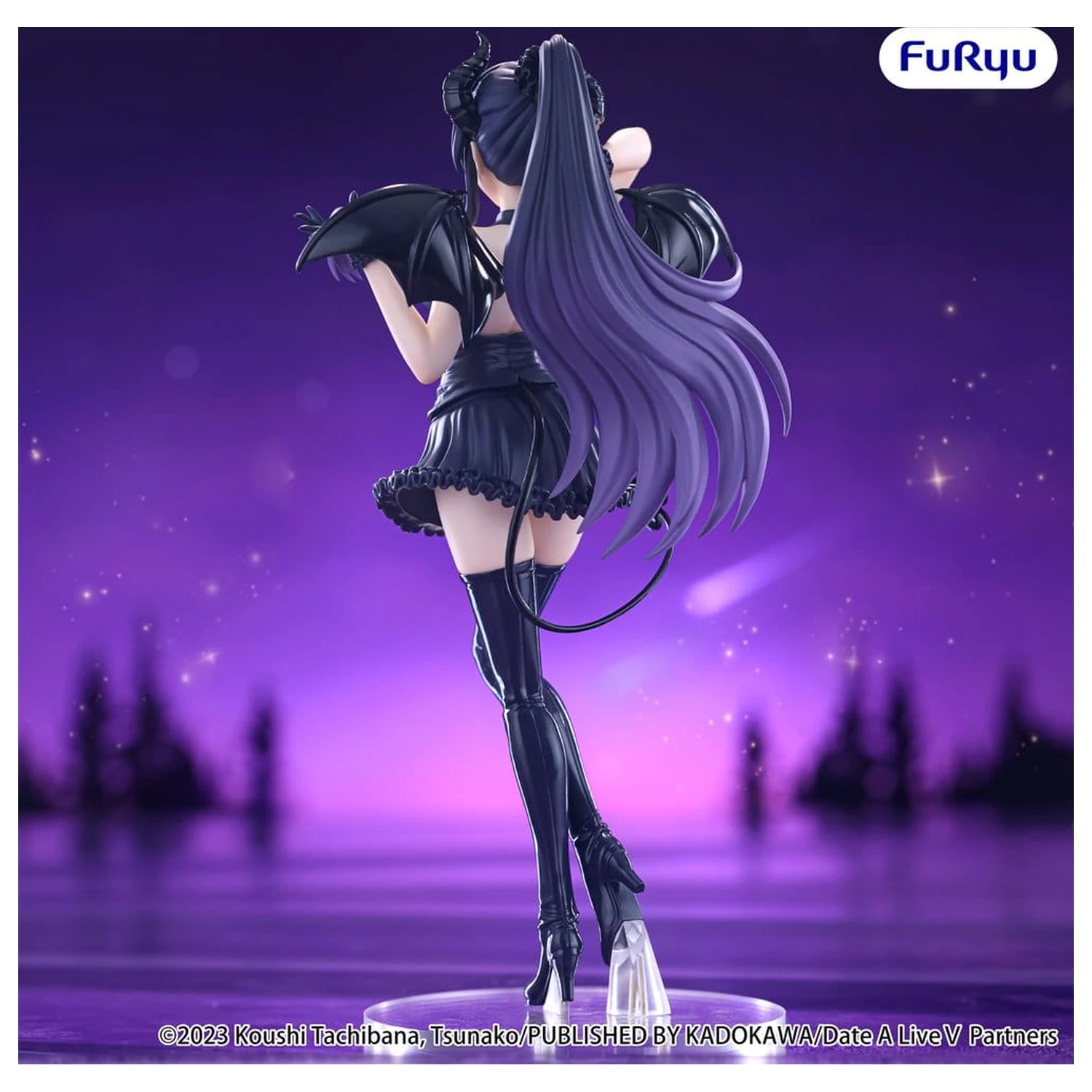 Date A Live BiCute Dark PVC figura Tohka Yatogami 23 cm termékfotó