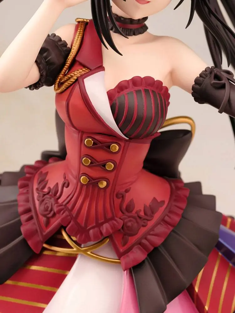 Date A Live: Date A Bullet 1/7 Kurumi Tokisaki Idol Ver. szobor figura 24 cm termékfotó