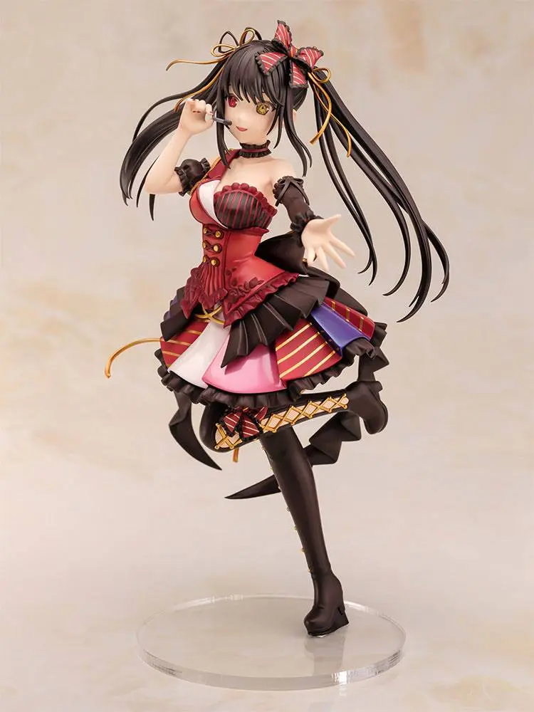 Date A Live: Date A Bullet 1/7 Kurumi Tokisaki Idol Ver. szobor figura 24 cm termékfotó